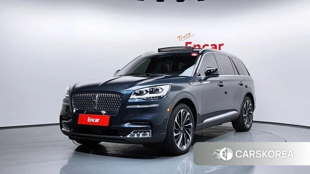 Lincoln Aviator 2nd generation 2023 Серый из Кореи