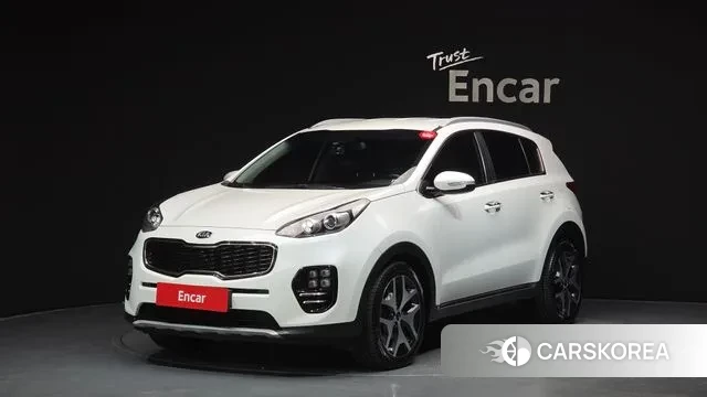 Kia Sportage 4th Generation 2018 Белый из Кореи