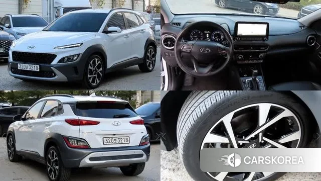 Hyundai The New Kona 2021 Белый из Кореи