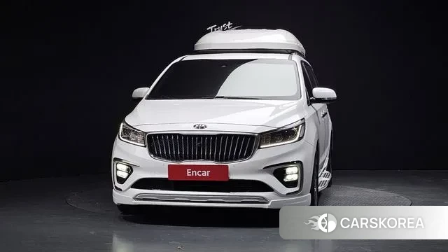 Kia The New Carnival 2019 Белый из Кореи