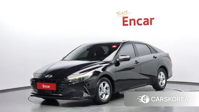 Hyundai Avante (CN7) 2020 Черный из Кореи