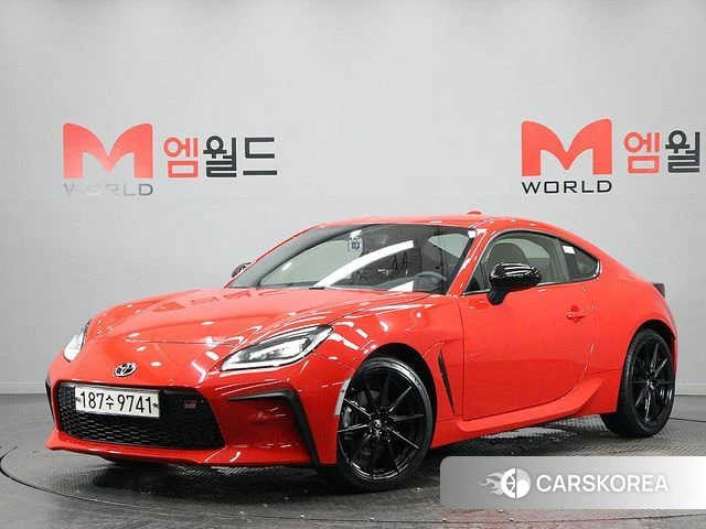 Toyota GR86 2024 Красный из Кореи