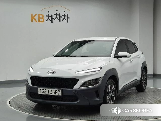 Hyundai The New Kona Hybrid 2021 Белый из Кореи