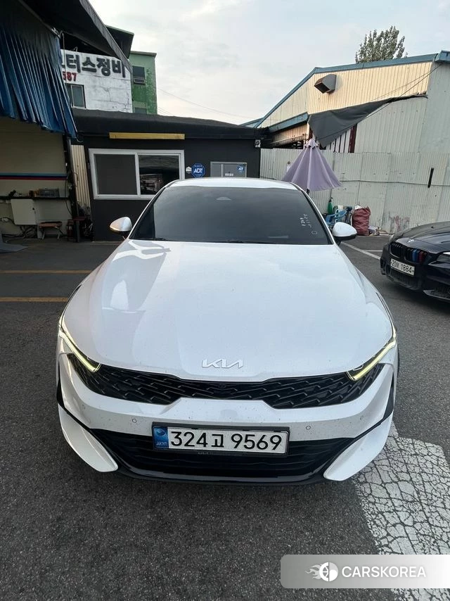 Kia K5 3rd generation 2021 Белый из Кореи