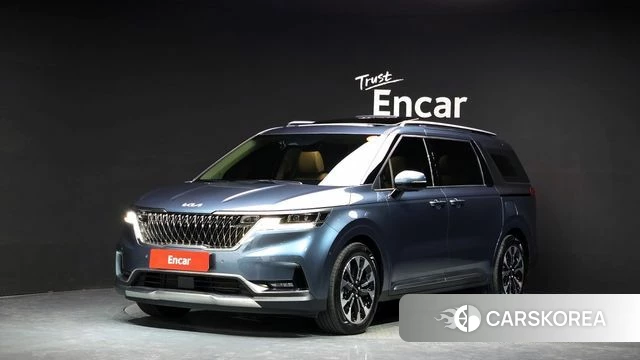 Kia Carnival 4th generation 2022 Синий из Кореи