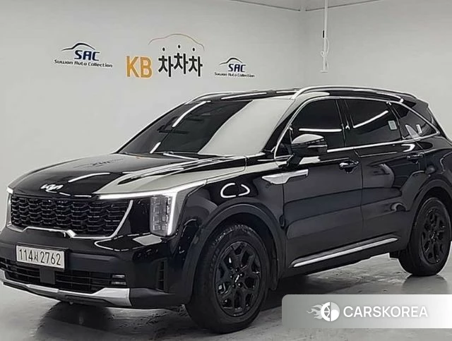 Kia The New Sorento 4th Generation 2023 Черный из Кореи