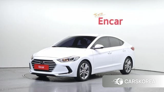 Hyundai Avante AD 2018 Белый из Кореи