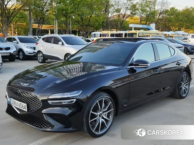 Genesis The New G70 2023 Черный из Кореи