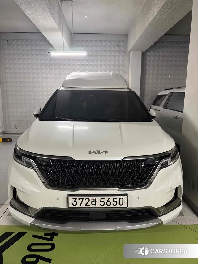 Kia Carnival 4th generation 2022 Белый из Кореи