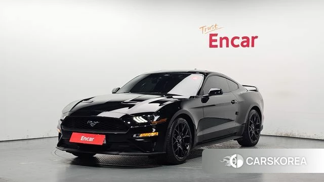Ford Mustang 2023 Черный из Кореи