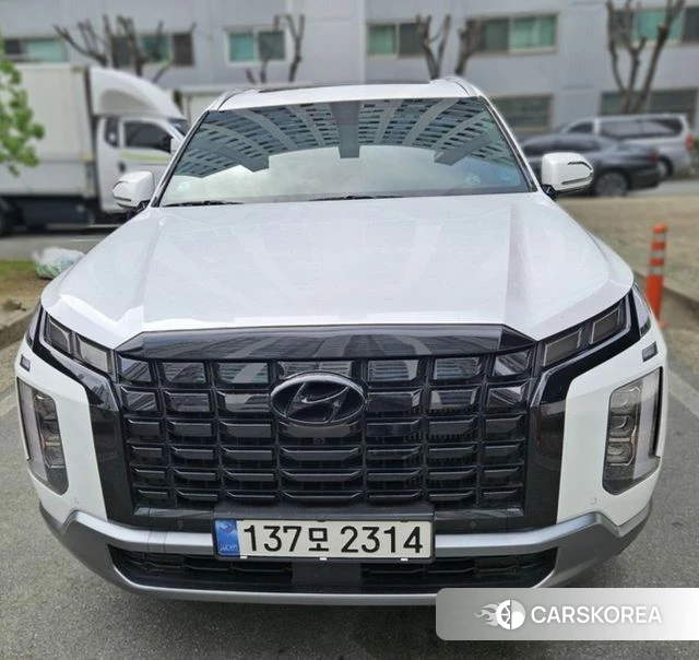 Hyundai The New Palisade 2024 Белый из Кореи