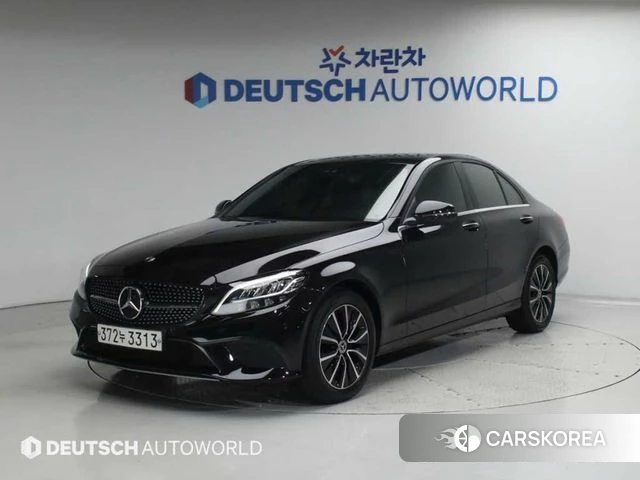 Mercedes-Benz C-Class W205 2019 Черный из Кореи