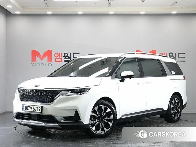 Kia Carnival 4th generation 2021 Белый из Кореи
