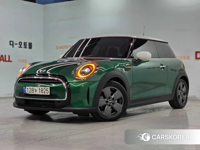 Mini Cooper 2021 Темно-зеленый из Кореи