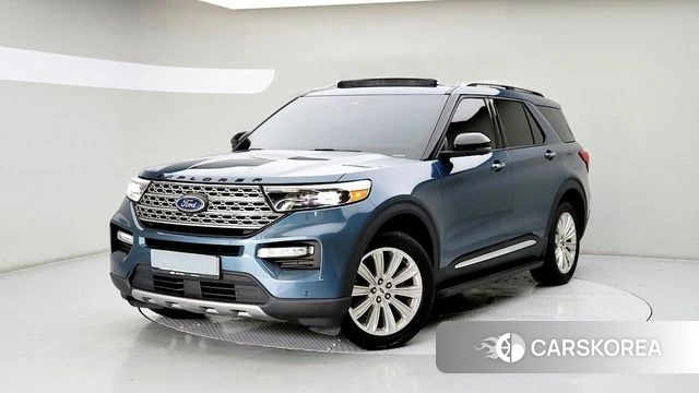 Ford Explorer 6th Generation 2020 Синий из Кореи