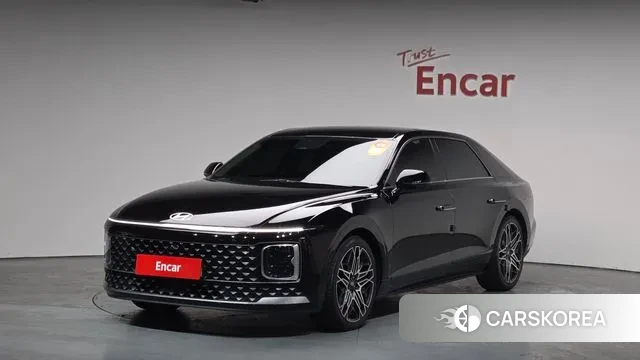 Hyundai Grandeur Hybrid (GN7) 2023 Черный из Кореи