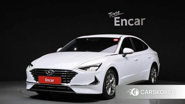 Hyundai Sonata (DN8) 2021 Белый из Кореи
