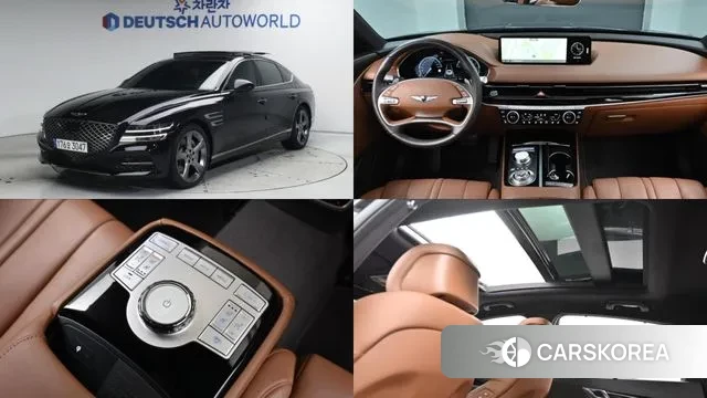 Genesis G80 (RG3) 2022 Черный из Кореи