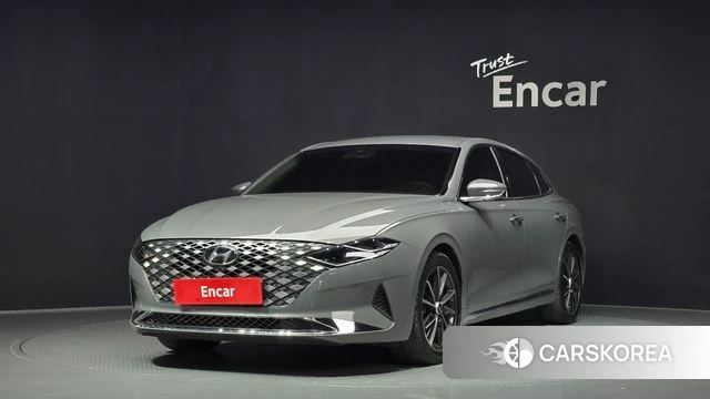 Hyundai The New Grandeur IG 2021 Серебристо-серый из Кореи