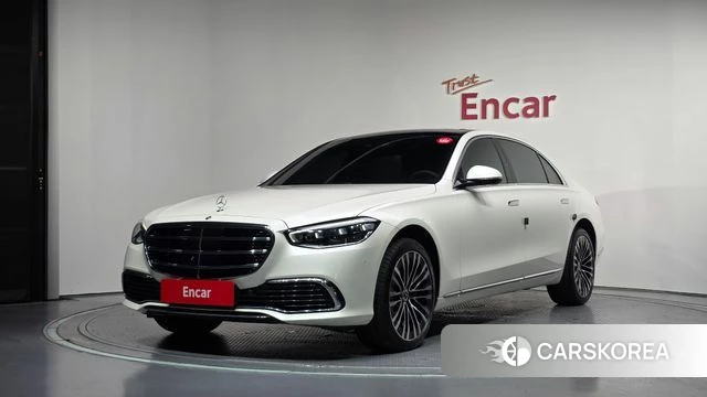 Mercedes-Benz S-Class W223 2023 Белый из Кореи