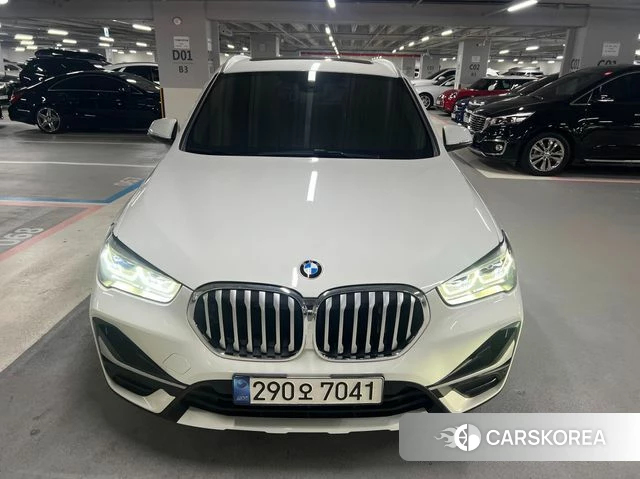 BMW X1 (F48) 2021 Белый из Кореи