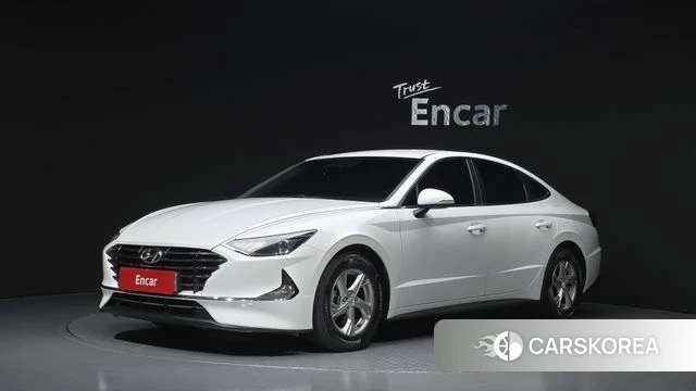 Hyundai Sonata (DN8) 2019 Белый из Кореи