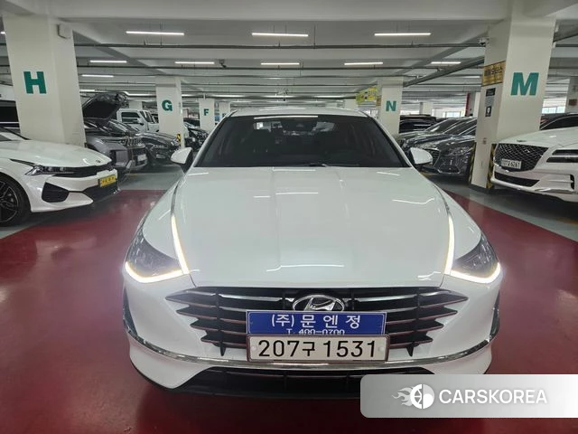 Hyundai Sonata (DN8) 2020 Жемчужный цвет из Кореи