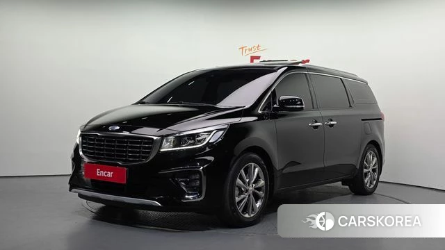 Kia The New Carnival 2019 Черный из Кореи