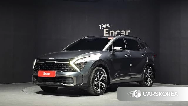 Kia Sportage 5th Generation Hybrid 2022 Серый из Кореи