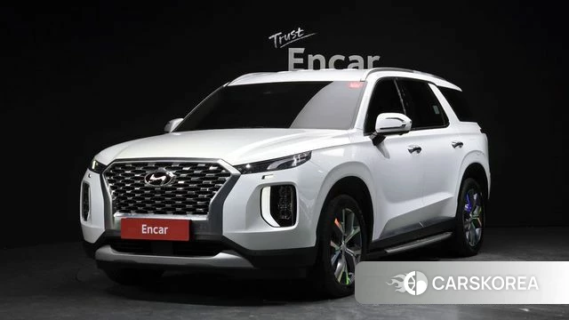 Hyundai Palisade 2021 Белый из Кореи