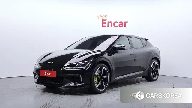 Kia EV6 2023 Черный из Кореи