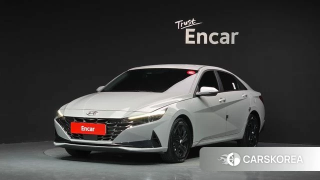 Hyundai Avante (CN7) 2023 Серый из Кореи