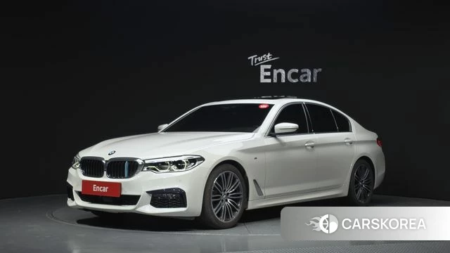 BMW 5 Series (G30) 2020 Белый из Кореи