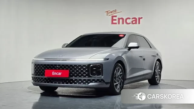 Hyundai Grandeur Hybrid (GN7) 2023 Серебристо-серый из Кореи