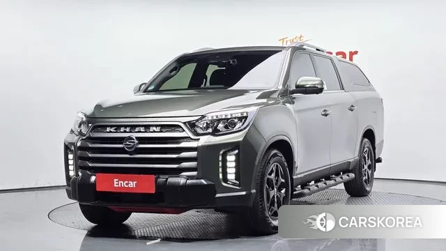 Ssangyong The New Rexton Sports Cannes 2022 Темно-зеленый из Кореи