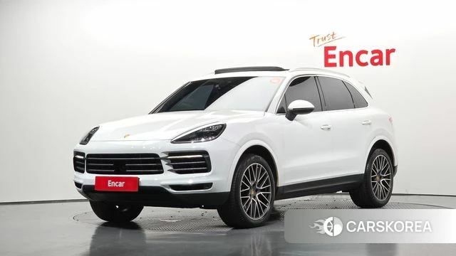 Porsche Cayenne (PO536) 2019 Белый из Кореи