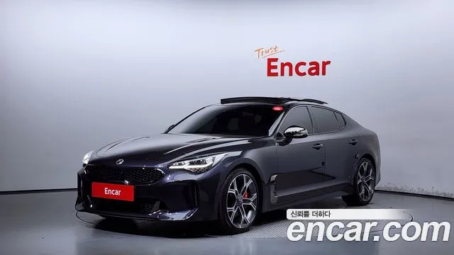 Kia Stinger 2018 Серый из Кореи