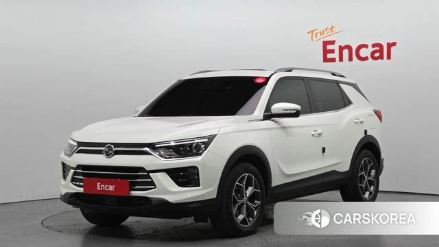 Ssangyong Beautiful Korando 2021 Белый из Кореи