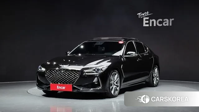 Genesis G70 2018 Черный из Кореи