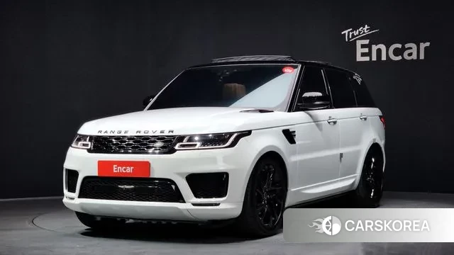 Land Rover Range Rover Sport 2nd Generation 2019 Белый из Кореи