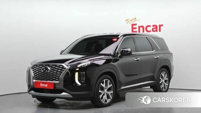 Hyundai Palisade 2022 Черный из Кореи