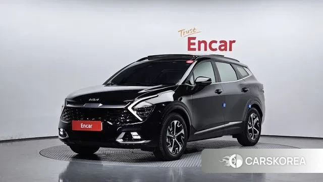 Kia Sportage 5th Generation Hybrid 2022 Черный из Кореи