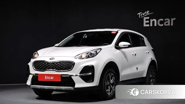 Kia Sportage The Bold 2021 Белый из Кореи