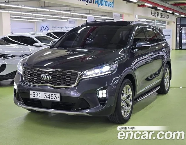 Kia The New Sorento 2019 Серый из Кореи