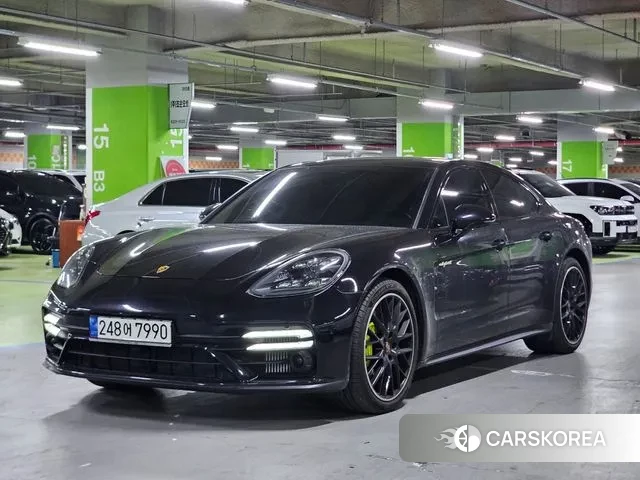 Porsche Panamera (971) 2021 Черный из Кореи