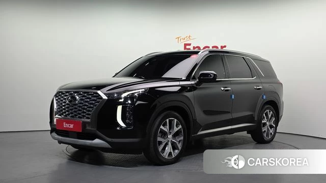 Hyundai Palisade 2022 Черный из Кореи