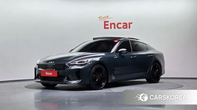 Kia Stinger Meister 2023 Небесно-голубой из Кореи