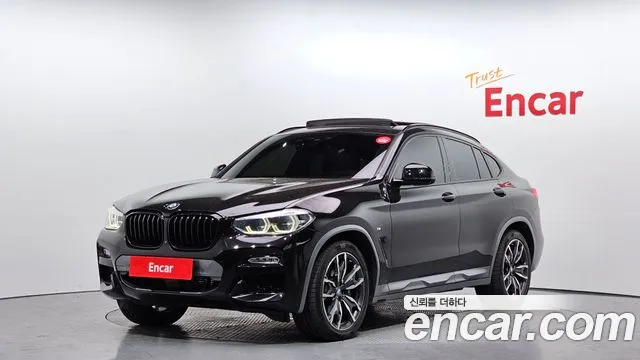 BMW X4 (G02) 2019 Черный из Кореи