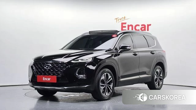 Hyundai Santa Fe TM 2019 Черный из Кореи