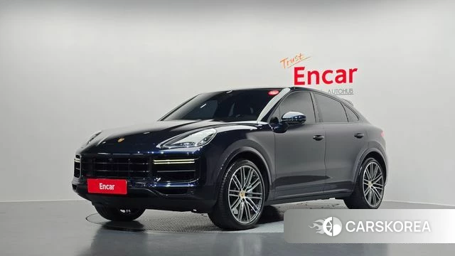 Porsche Cayenne (PO536) 2021 Синий из Кореи